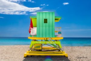 Lifeguard Tower 4 St Straight Landscape