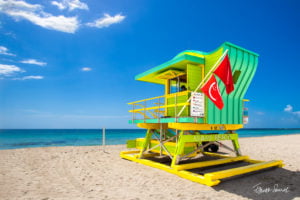 Lifeguard Tower 4 St Right Side Lanscape