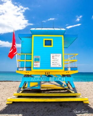 Lifeguard Tower 5 St Straight Portrait