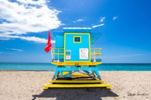Lifeguard Tower 5 St Straight Landscape