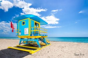 Lifeguard Tower 5 St Left Side Lanscape