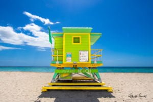 Lifeguard Tower 6 St Straight Landscape
