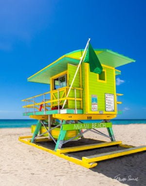 Lifeguard Tower 6 St Right Side Portrait