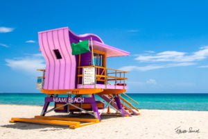 Lifeguard Tower 12 St Left Side Lanscape