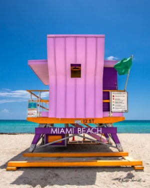 Lifeguard Tower 12 St Straight Portrait