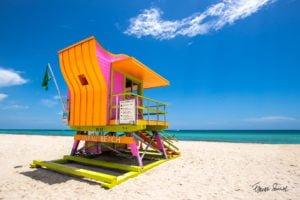 Lifeguard Tower 15 St Left Side Landscape