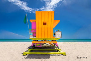 Lifeguard Tower 15 St Straight Landscape