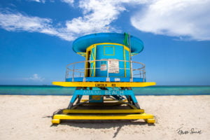 Lifeguard Tower Lincoln Rd Straight Landscape